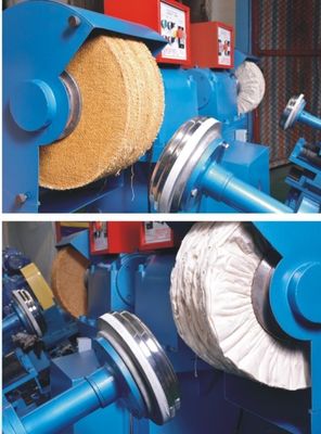 140r/min Outer Polishing Machine for Metal Cover/Cookware Cover  Multi-Stations Auto Cover Polisher