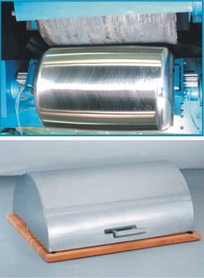 Outer Polishing Machine For Metal Cover Cover Polisher Polishing Machine For Cookware Cover 2000r/min Vacuum Adsorption
