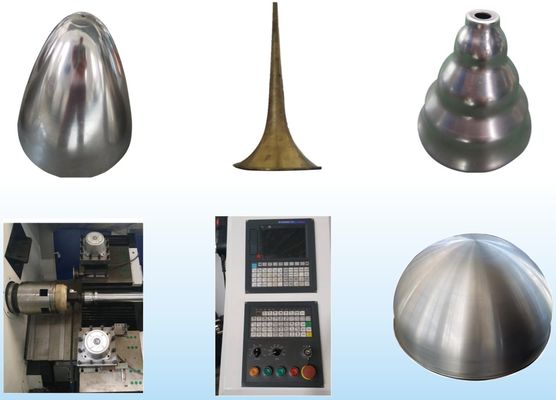 High Efficiency CNC metal Spinning Machine For Lighting Fixture Kitchenware art ware