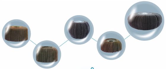 Utensils Stretch  Flap Wheels for Stainless Steel Mechanical inner Polishing and Grinding flap wheel