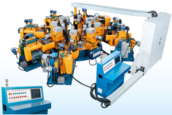 0.37kw Disk Type Multi-Stations Auto Polisher for Metal Ware Sanding Machine for Metal Ware/Cookware