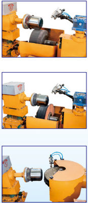 Vacuum Adsorption Cookware Polishing Machine Multi Stations Outer Polishing For Pot