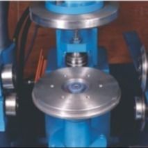 Auto Feeder For Feeding Drawing  Machine transported Metal discs  and oiled automatically
