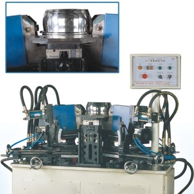 Hydraulic Four Hole Punching Machine round hole puncher for pot set cook ware metal ware