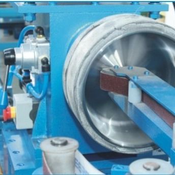 Factory price  Double Heads  Auto Inside and Outside Cookware Sanding Machine For Metal Ware