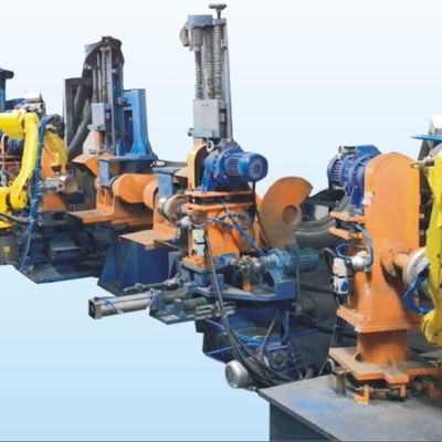 High efficiency Single Head Horizontal Auto Production Line Outer Polishing Machine for cookware