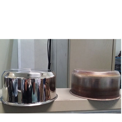 3 Heads polisher for pot cookware polishing machine metal ware