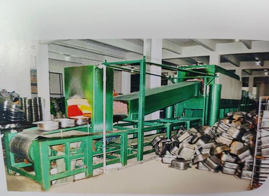 Continuous Gas Shielded Bright Industrial Annealing Furnace For Metal Components