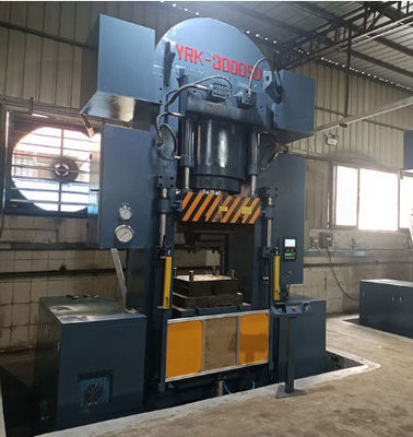 Precision Metal Parts Cold And Warm Forging Hydraulic Press With Servo Motor Pump