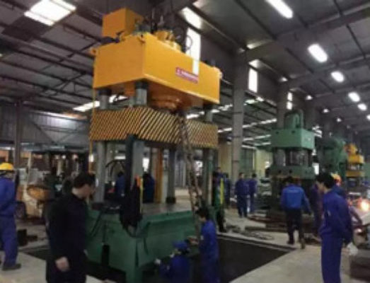 Hydraulic Press Machine For Automated Large-Area Metal Component Workbench Servo Stretching Equipment With Control
