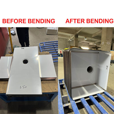 CNC-Precision Plasma-Cut Stainless Steel Sheet Bending Machine For High-End Handmade Sinks