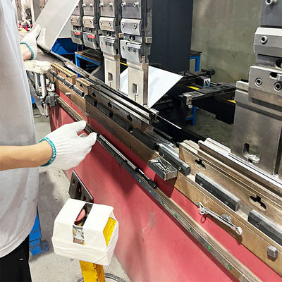 Stainless Steel Sheet Bending Machine For Sinks In Industrial Manufacturing And Custom Project