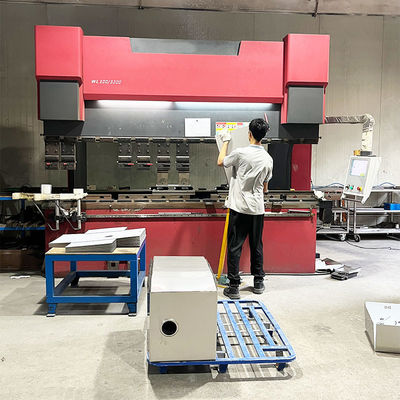 Stainless Steel Sheet Bending Machine For Sinks In Industrial Manufacturing And Custom Project