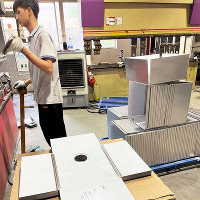 Stainless Steel Sheet Bending Machine For Sinks In Industrial Manufacturing And Custom Project