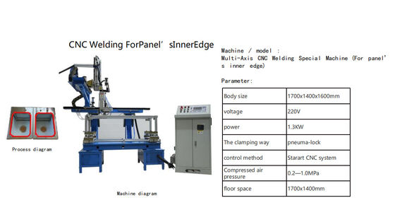 High-Performance Multi-Axis CNC Internal Edge Welding Special Machine For Industrial