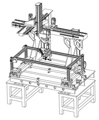 Powerful Multi-Axis CNC Internal Edge Welding Special Machine For Complex Welding Tasks
