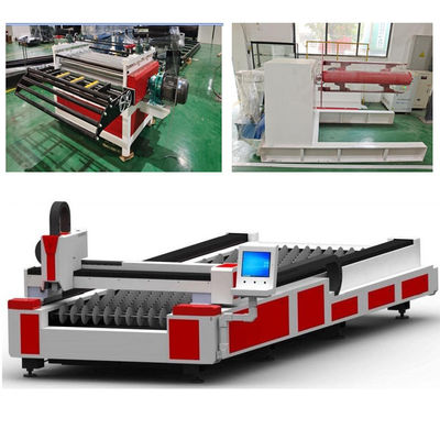 Advanced Integrated Fiber Laser Cutting Machine For Multiple Metal Coil Materials