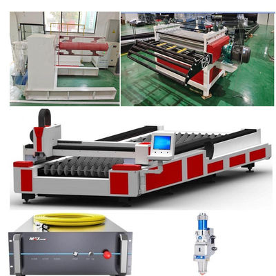 Intelligent Control System Fully Automatic Multi-functional Metal Stainless Steel Coil Laser Cutting Machine
