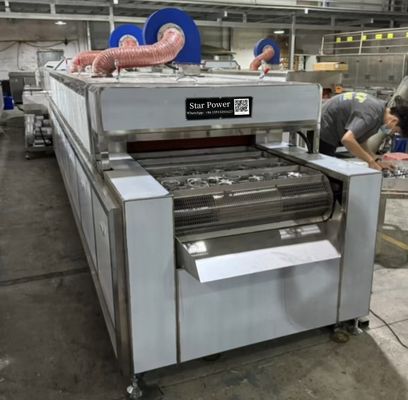 Powerful Cleaning Ability Automated Cleaning And Drying Equipment Production Line
