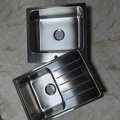 Brushed  Nano Coated Stainless Steel 304 Sink  Undermount Stainless Steel Sink Double Basin Large Pots Kitchen Sink Machine