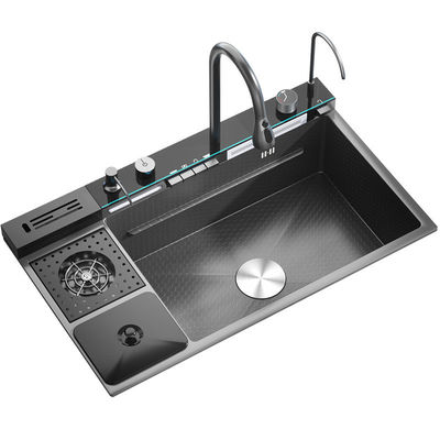 Durable Quartz Anti Splash Scratch Proof Easy Clean Countertop Sink For Busy Kitchens