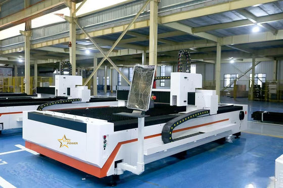 Large High-Power 3KW Precision CNC Sheet Metal Laser Cutting Machine