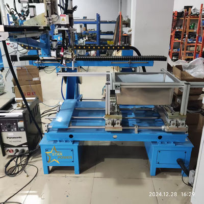 CNC System With PLC Programming Control Stainless Steel Sink Surface Welding Machine