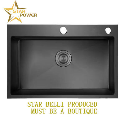 304 Stainless Steel Specially For Washing Basin Hand Large Single Trough Thick Rust Prevention Integrated Kitchen Sink