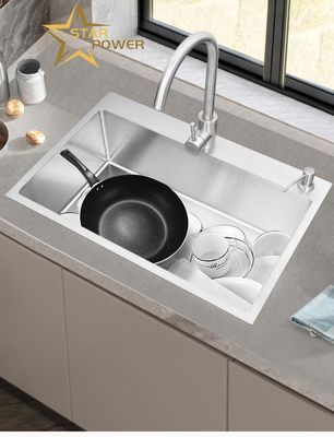 Handmade Manual Sink Single Tank Size Customized High Quality