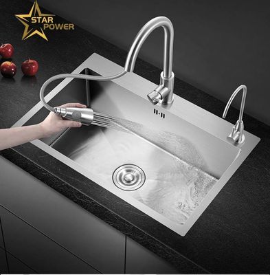 Kitchen Appliances Handmade Sinks Customized with 2kg Capacity