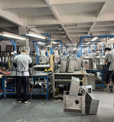 The Whole Automatic Sink Manual Sink Production Line Is Integrated