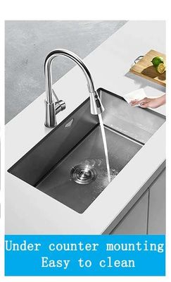 Hand Sanded Surface Smooth Without Rough Stainless Steel kitchen Sink