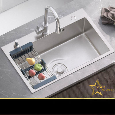Stainless Steel Kitchen Sink 304 Corrosion Resistant Handmade Sink