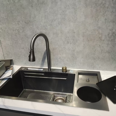 304 Stainless Steel Double Bowl Kitchen Sink with Accessories