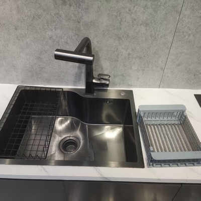 304 Stainless Steel Double Bowl Kitchen Sink with Accessories