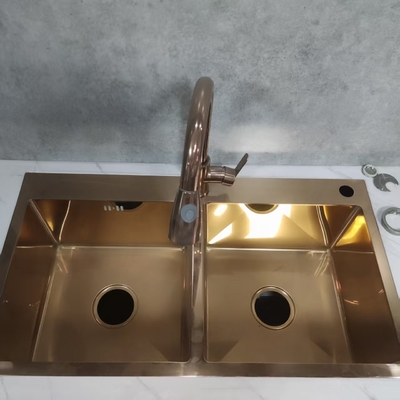 Customizable Stainless Steel Kitchen Sink for Commercial and Home Use
