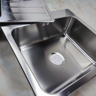 304 Stainless Steel Single Bowl Kitchen Sink Undermount or Top Mount