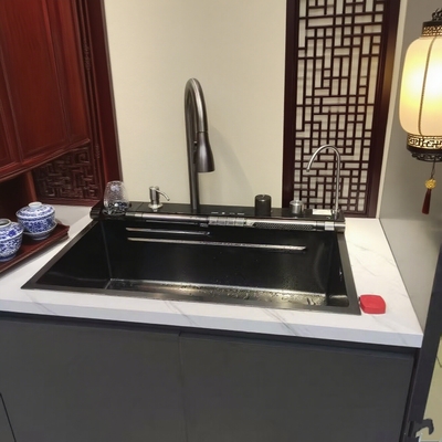 Stainless Steel Double-Bowl Kitchen Sink 11kg Capacity