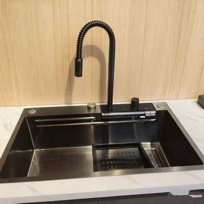 DeepMax Pro Single Bowl Stainless Steel Kitchen Sink