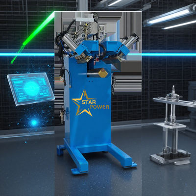220V 500W CNC Vertical Welder with 0.1-1.2MPa Air Pressure for 4-Corner Rounding Welding