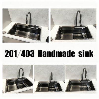 Handmade Extra-Thick 4.0mm 304/316 Stainless Steel Custom Kitchen Sink