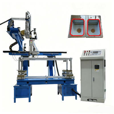 CNC 4-Axis Linkage Laser Positioning Automatic Four-Side Welding Machine with Anti-Deformation Technology