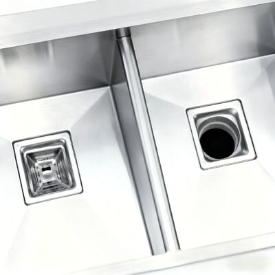 Soundproof & Anti-Condensation Double Bowl Kitchen Sink