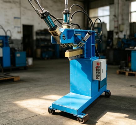 PLC Automatic Sink Joint & Corner Press Machine | 2.3kW Power, 30MPa Main Pressure, 0.5-1.0MPa Auxiliary Pressure For 304 Stainless Steel Kitchen Sink Manufacturing