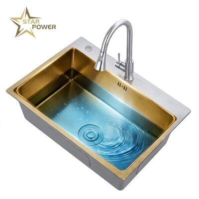 Good price 18 Inch Undermount Bar Prep Sink SUS304 16 Gauge Stainless Steel with Nano Coating online